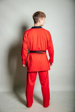 Добок WT Tusah Evo Uniform Male Dan красный