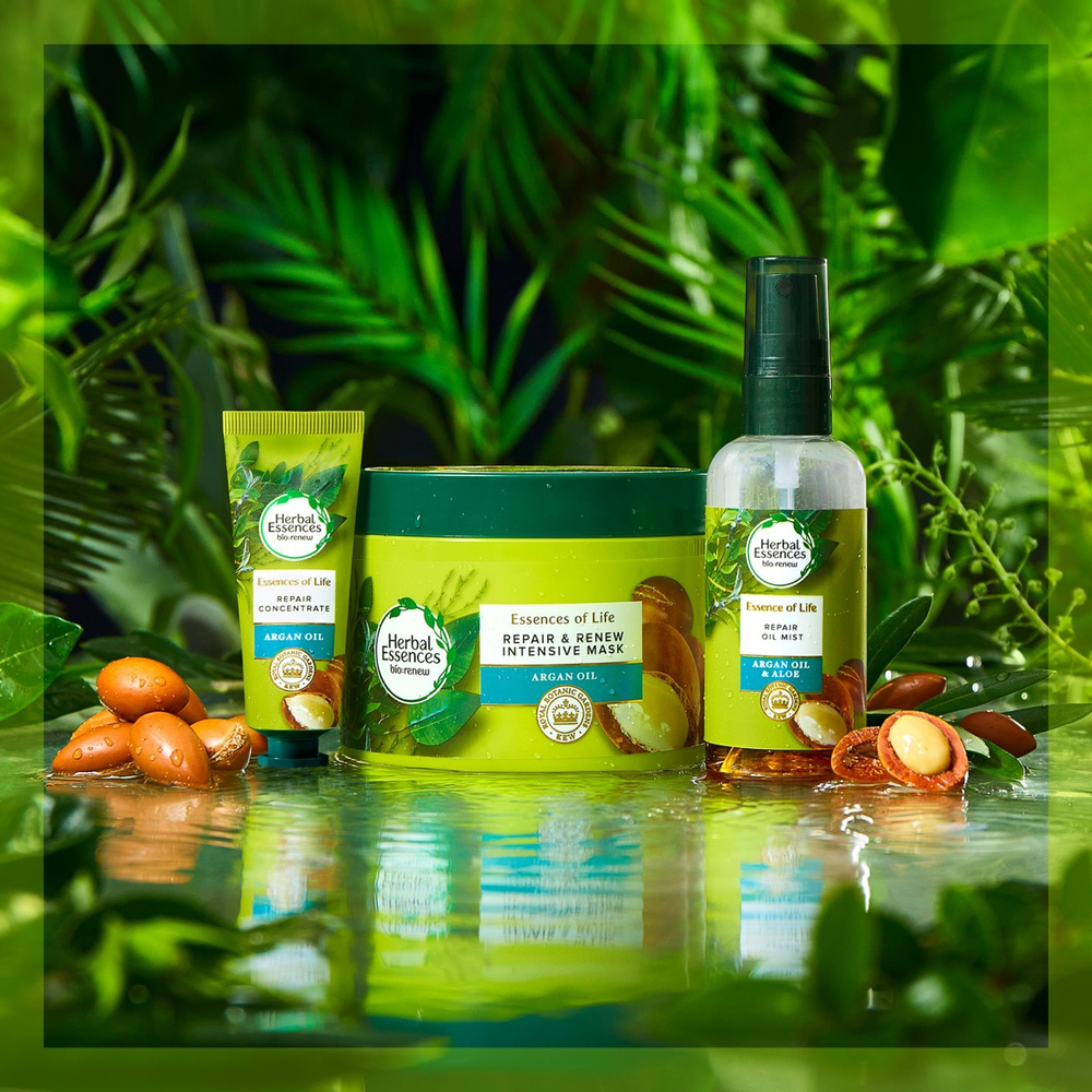 Herbal Essences Essences of Life Argan Oil - восстанавливающая маска для волос /   450  ml  / GTIN 8006540178454