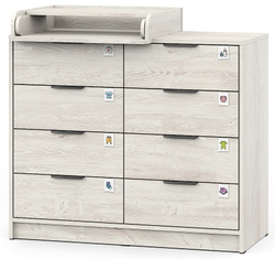Комод Pituso Kids Optimum ЛДСП Сосна касцина