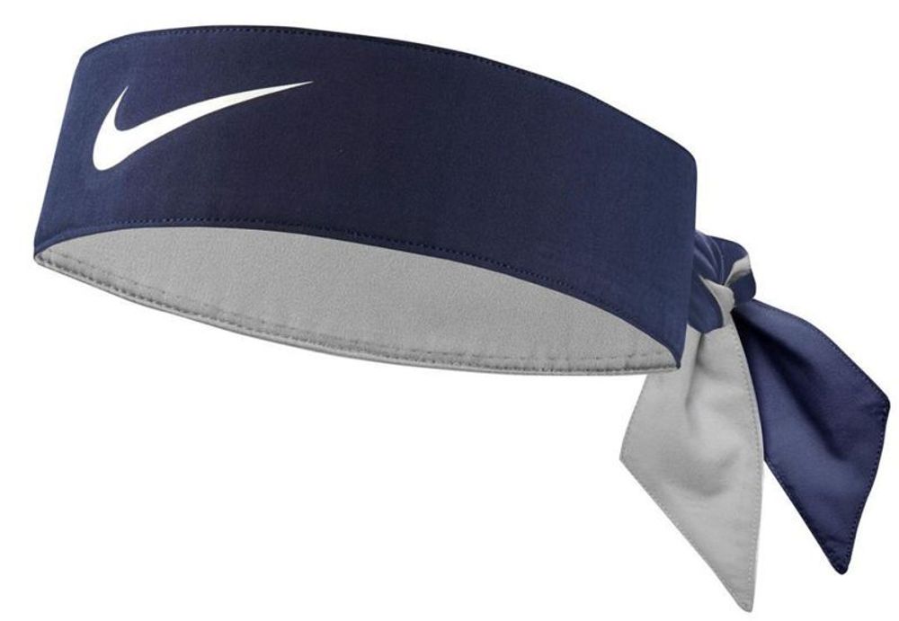 Теннисная бандана Nike Dri-Fit Headband - midnight navy/white