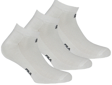 Теннисные носки Fila Calza Invisible Socks 3P - белый