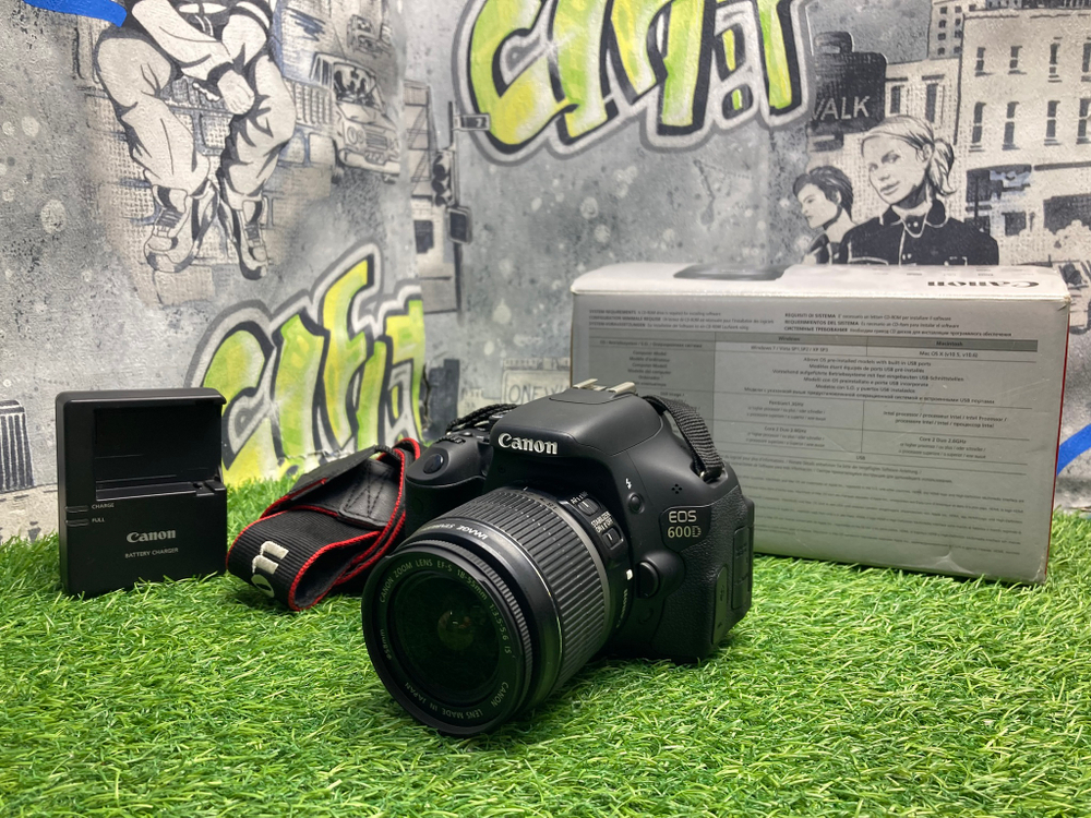 Canon 600D Kit 18-55mm 3.5-5.6 IS 7.800 кадров