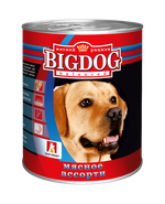 Зоогурман корм консервированный для собак big dog