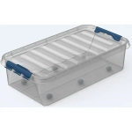 Ящик подкроватный с крышкой Профи комфорт 35л на колесах (комплект 5 шт)