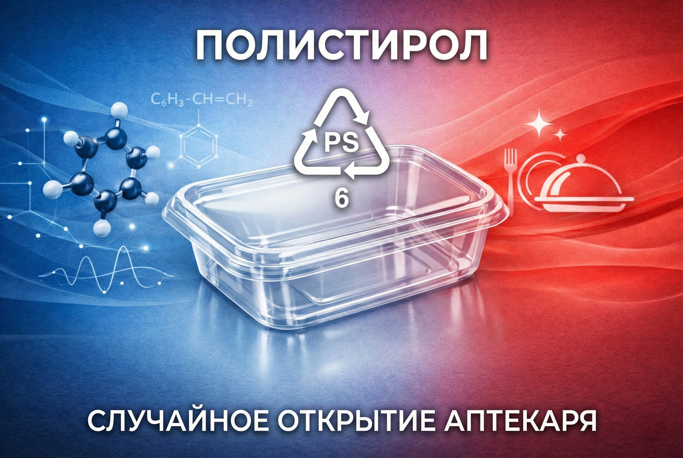 PS 6 (полистирол): от аптеки до пищевой индустрии 🧪