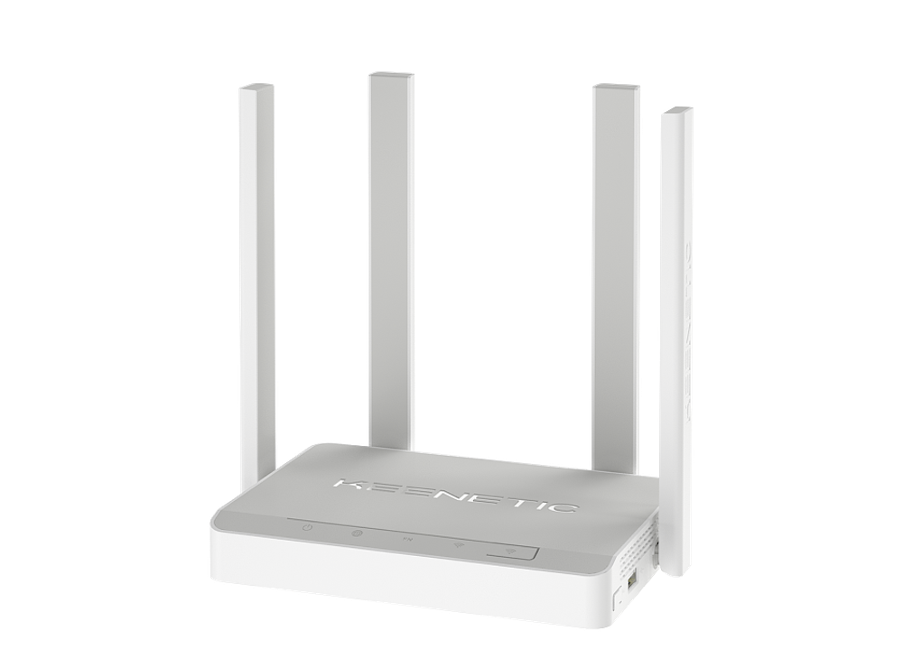 Роутер Keenetic Duo (KN-2110) 802.11ac 2.4/5ГГц 1167Mbps 4xLAN ADSL USB