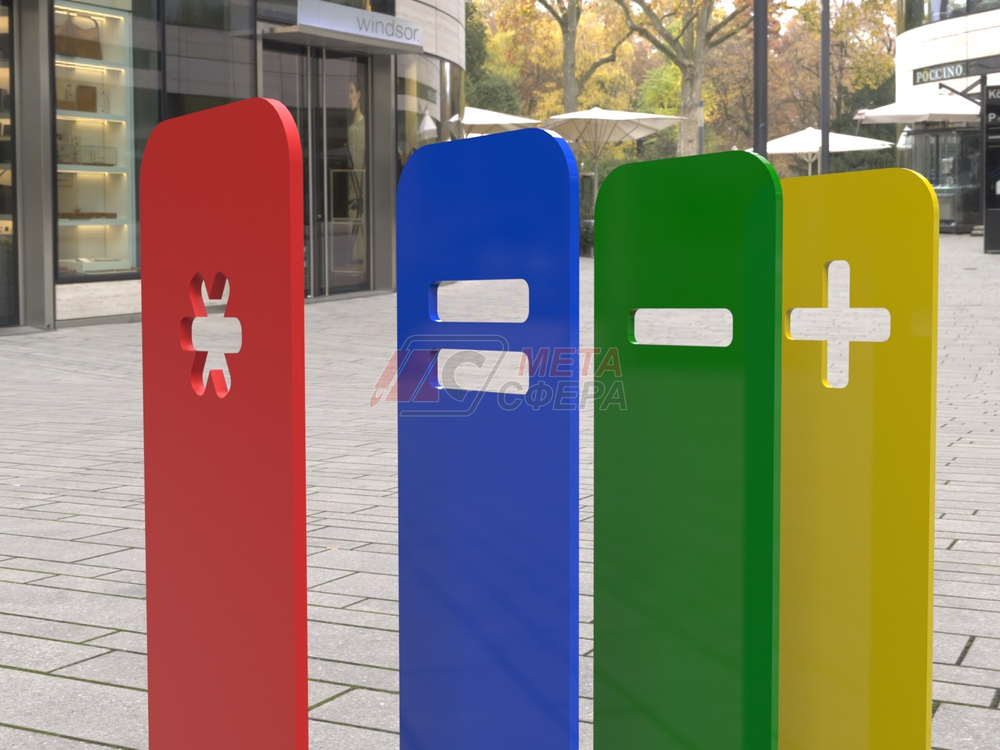 Велопарковка Гео