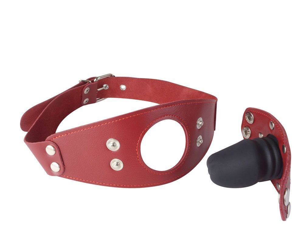 Красный разборный кляп (Цвет: красный)