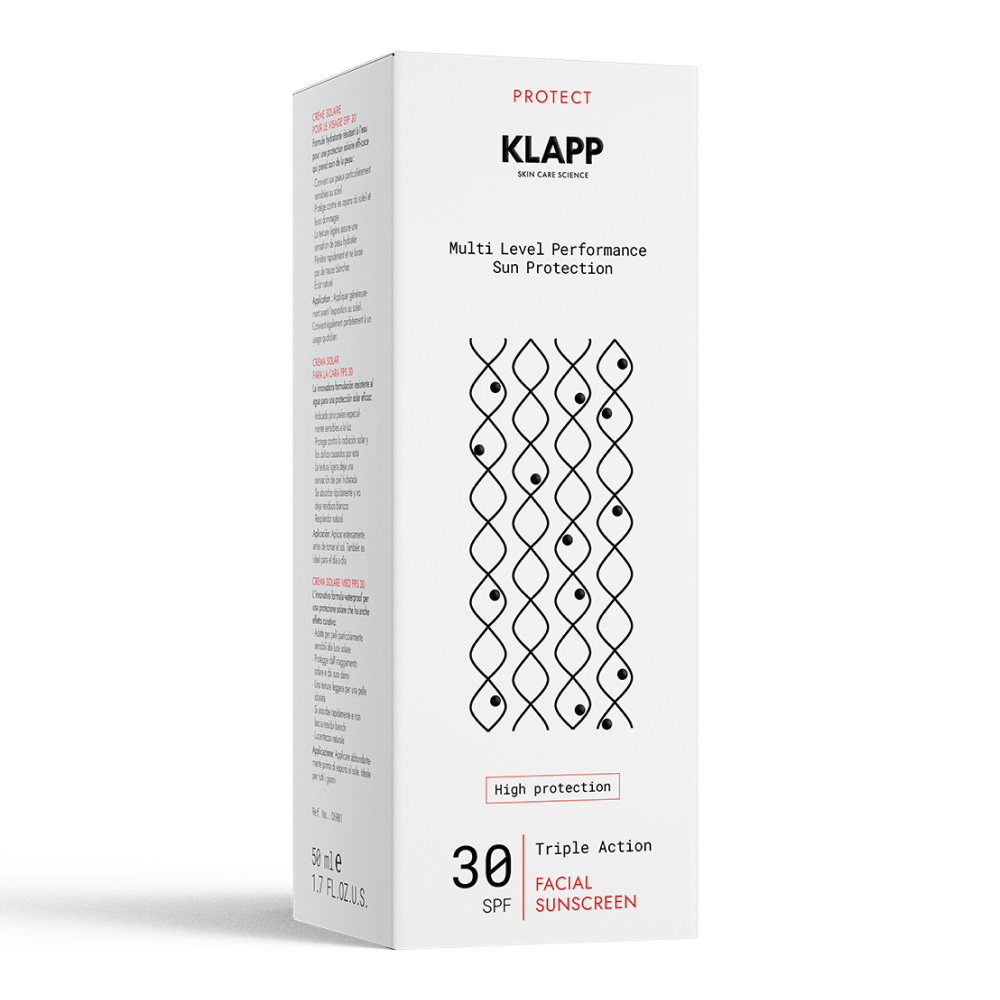 KLAPP Солнцезащитный крем SPF30- SUN PROTECT Multi Level Performance, 50 мл