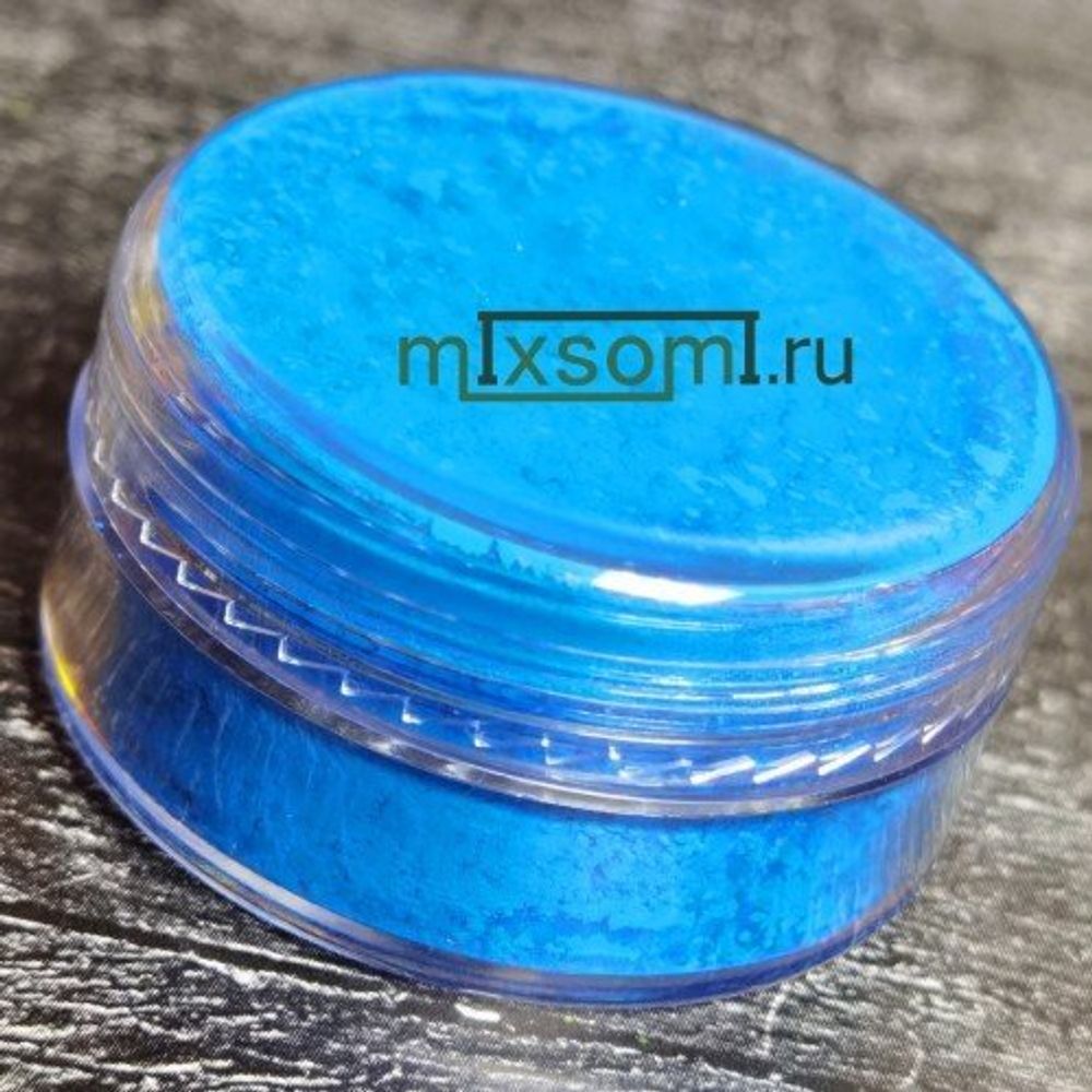 НЕОНОВЫЙ ФЛУОРЕСЦЕНТНЫЙ ПИГМЕНТ 665/4 PLASTIC - СИНИЙ - розница / опт