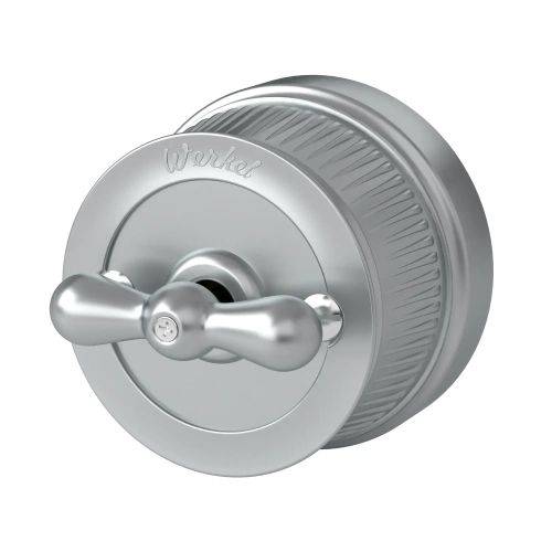 Переключатель одноклавишный (Матовый хром) Vintage WL19-01-03