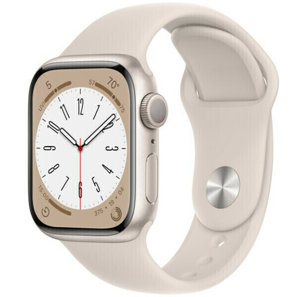 Умные часы Apple Watch Series 8 41 мм Aluminium Case, Starlight