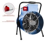 Тепловая пушка электрическая Зубр ЗТП-15 - [15 кВт / 380В]