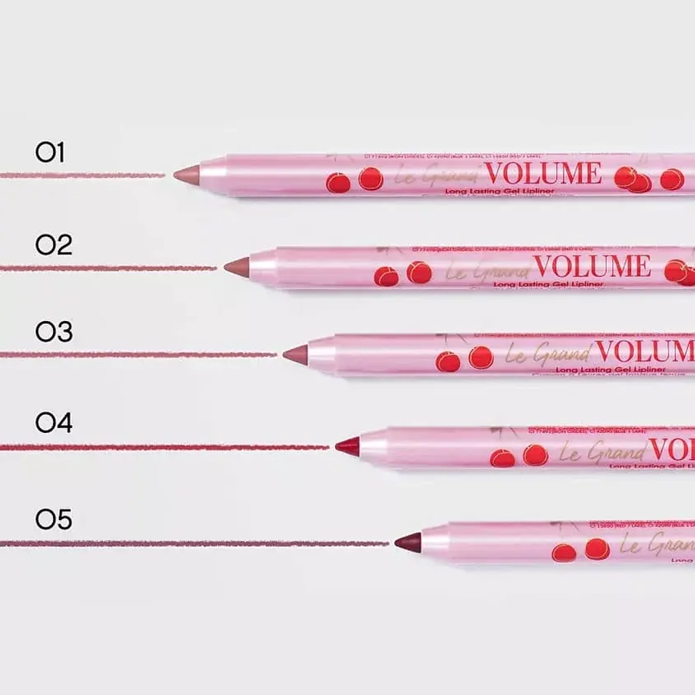 Vivienne Sabo Long Lasting Gel Lipliner Le Grand Volume Устойчивый гелевый карандаш для губ 01 Светлый нюд
