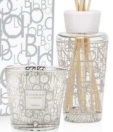 Platinum, набор аромадиффузор и свеча My first Baobab, Baobab Collection