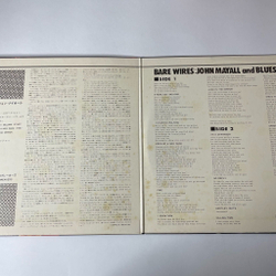 Винтажная виниловая пластинка LP John Mayall and The Bluesbreakers Bare Wires (Japan 1970) (No Obi)