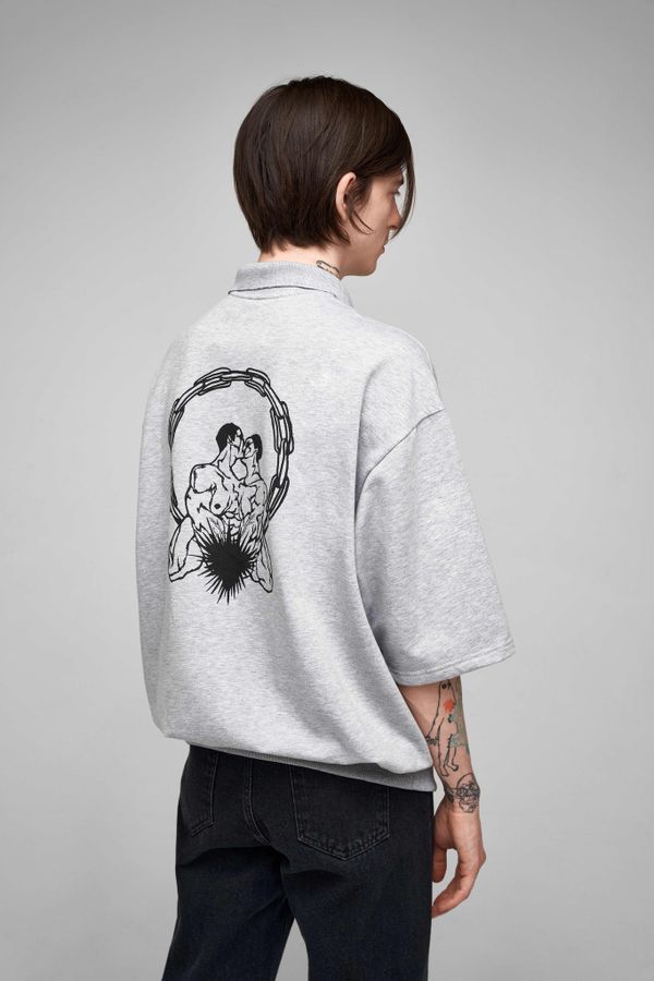 Рубашка поло Кружок Camp2 Серый - фото 3