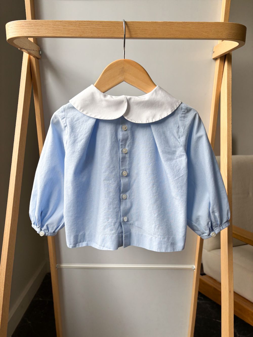 Хлопковая блузка Jacadi, 80