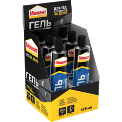 Клей Момент 1273020 Гель 125 мл шоу-бокс | 