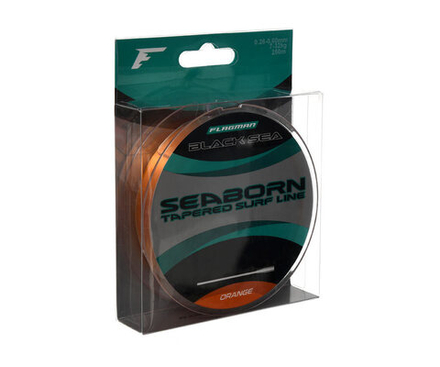 FLAGMAN Леска Black Sea Seaborn Surf Line 250м 0,22-0,57мм 6-30кг