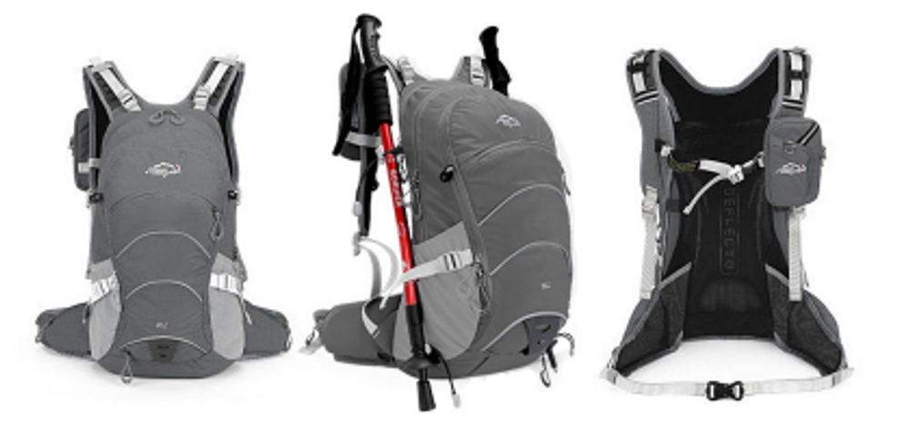 Вело-рюкзак Outdoor inoxto 568 (ёмкость 20Л)  серый