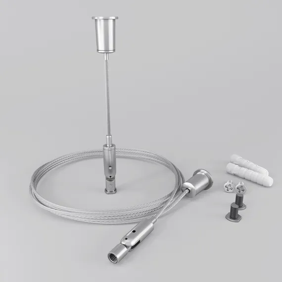 Комплект подвесов для радиусного профиля 2 м Led Strip alm-3535r-p-2m