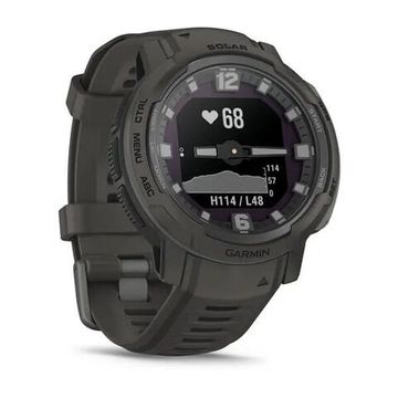 Умные часы Garmin Instinct Crossover Solar графитовый