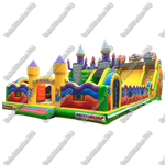 Надувной комплекс "Средневековье" 20*8*8 м