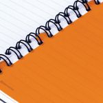 Тетрадь-блокнот 120 л., A5, 170x215 мм, BRAUBERG, линия, гребень, обложка пластиковая, 4 разделителя, "Rich", 401791, 4шт