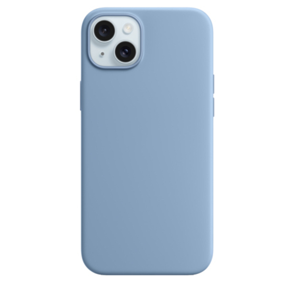 Силиконовый чехол с поддержкой MagSafe Apple Silicone Case для iPhone 15 Plus
