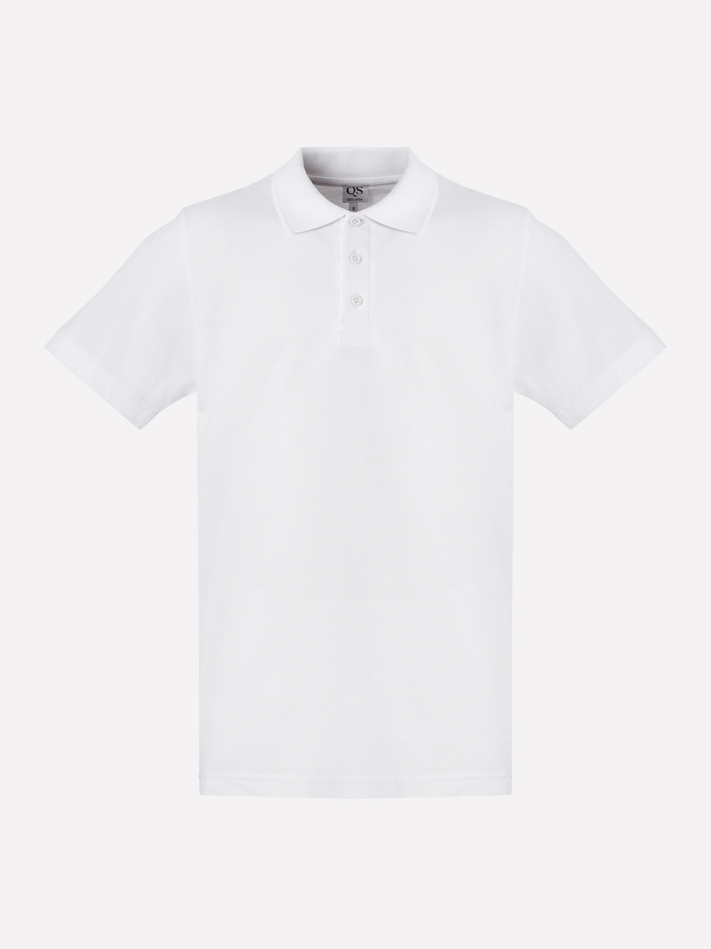 Поло с коротким рукавом 100 % хлопок.