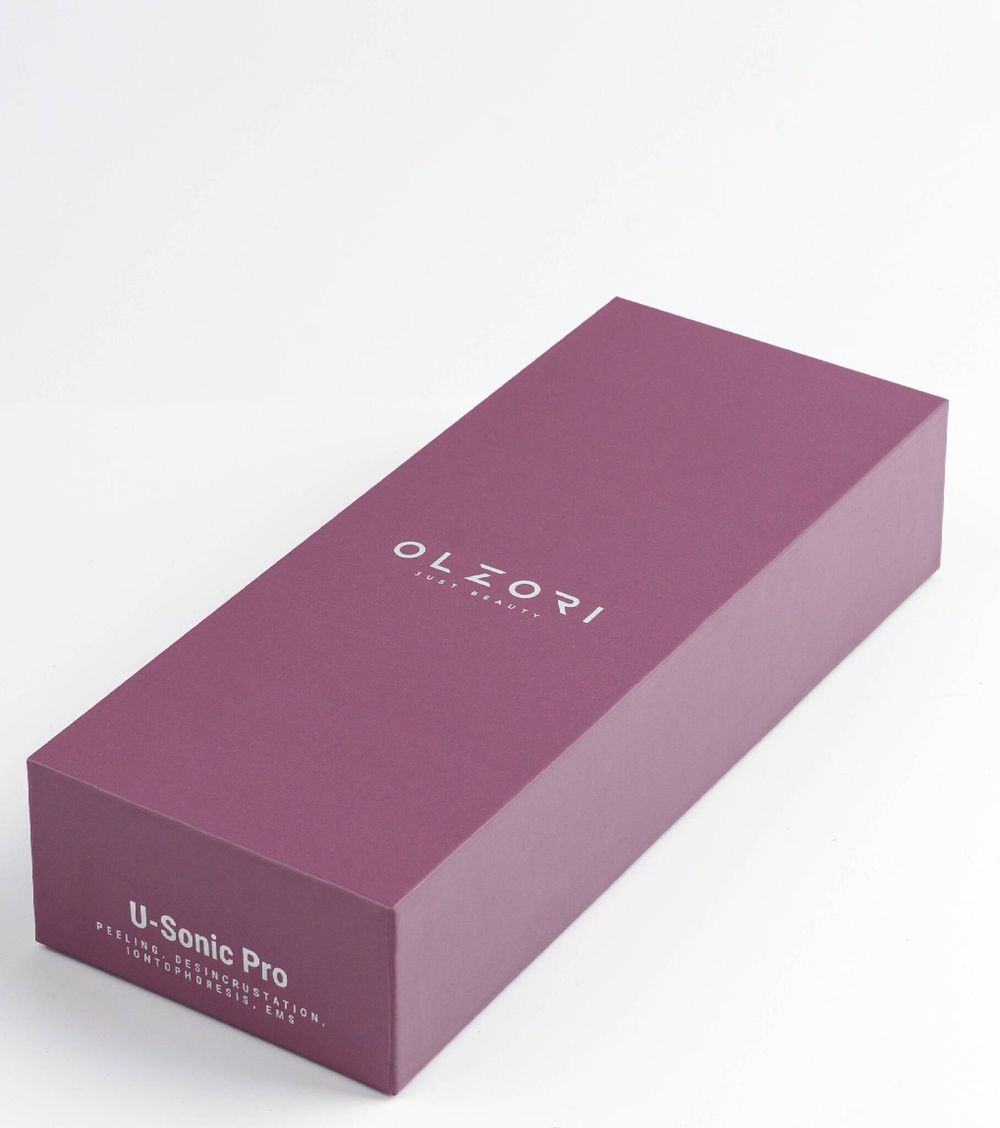 OLZORI U-SONIC PRO Многофункциональный ультразвуковой скрабер-массажер для лица