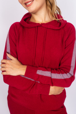 Спортивный костюм женский утепленный с капюшоном надя