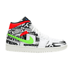 Кроссовки Jordan Air Jordan 1 Mid All Over Logos