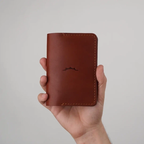 Обложка на паспорт Classic Коньячный