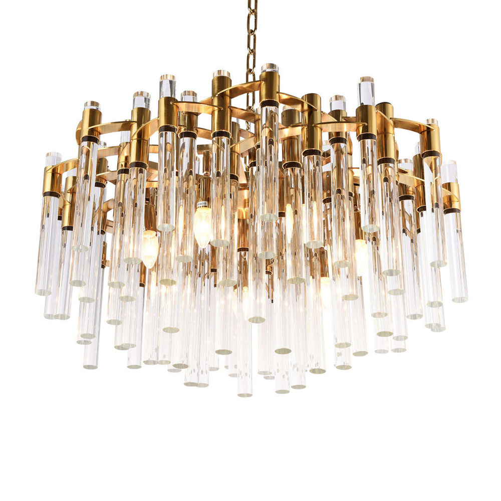 Люстра Cloyd ERATA C14 / Ø75 см - латунь (арт.10326)