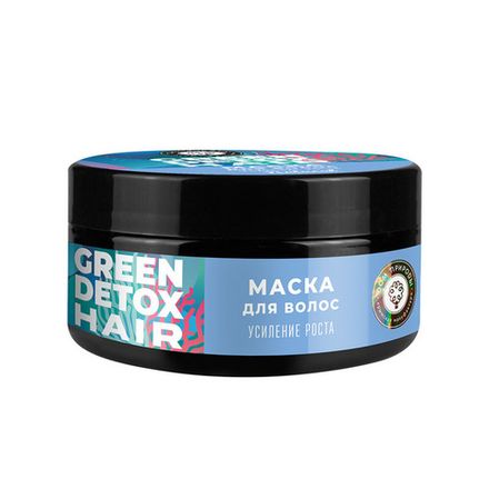 Green Detox Маска для волос "Усиление роста"