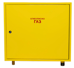 Шкафной газораспределительный пункт ГРПШ-ОХТА-RF-10-2-НН-П3 (желтый)