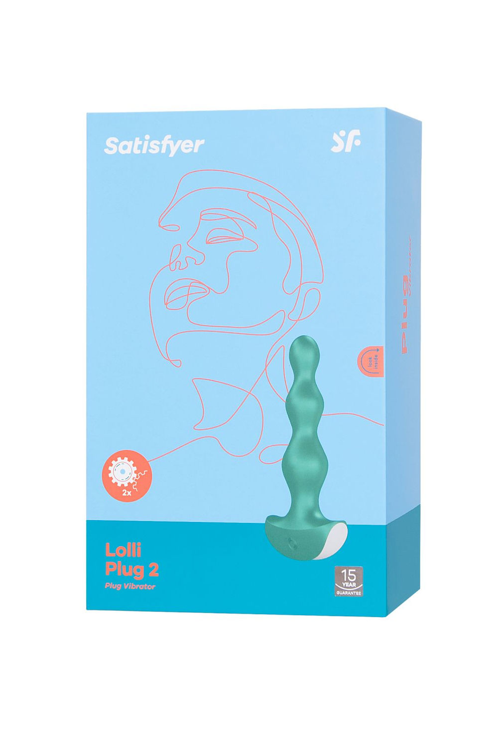 Satisfyer Lolli Plug 2 - Анальная виброелочка