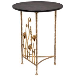 Столик декоративный Блюм Коричневый Бронза