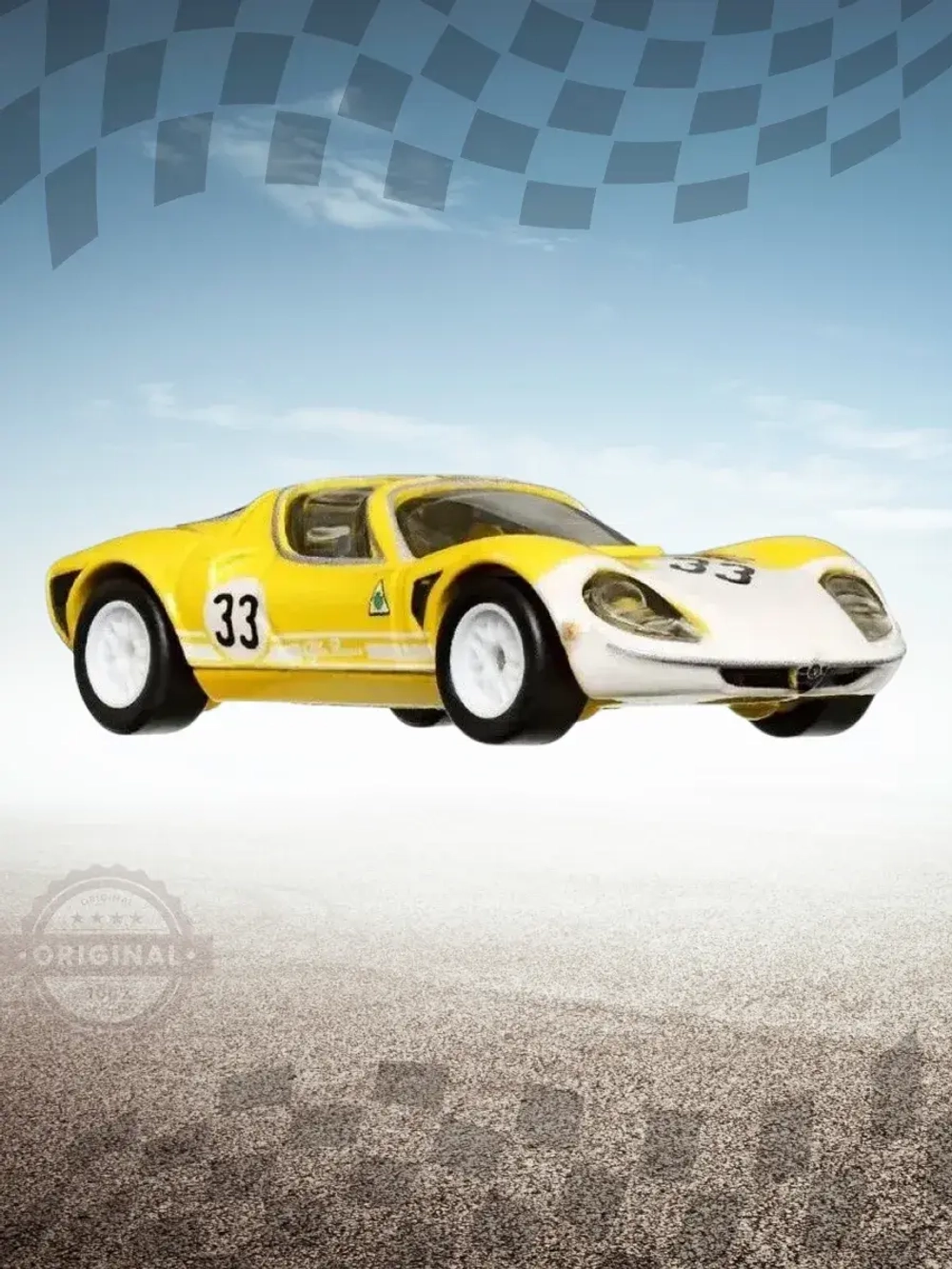 Машинка Хот Вилс Премиум Alfa Romeo 33 FPY86 HCJ91