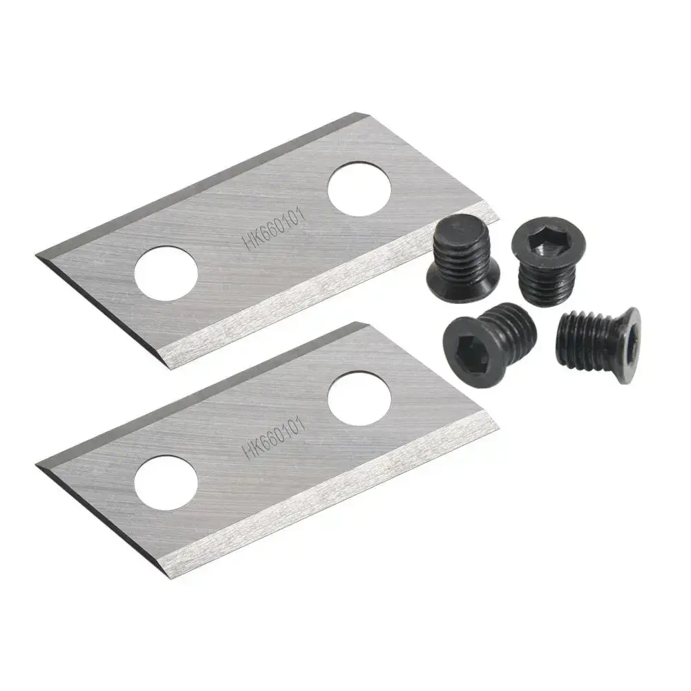 Садовый измельчителя Измельчающий нож, с винтами, TASP, подходит для Зубр ЗИЭ-40-2500 1600 McCulloch MCS2001 Einhell BG-KS 2040 Ryobi RSH2400R Sturm Wolf ROK, 2шт.