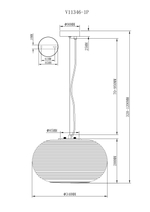 Светильник подвесной Moderli V11346-1P Arden