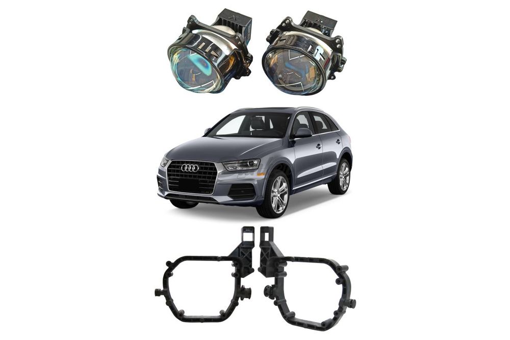 Комплект для замены штатных линз Audi Q3 8U 2011-2014 Автокорректор Bosch AL