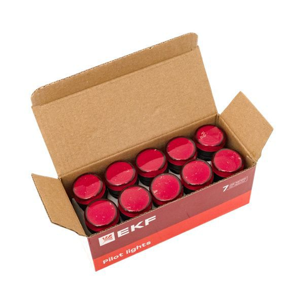 Матрица светодиодная AD16-22HS крас. EKF ledm-ad16-r