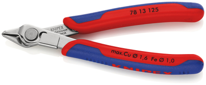 Прецизионные кусачки Electronic Super Knips® 125 мм KNIPEX 7813125SB