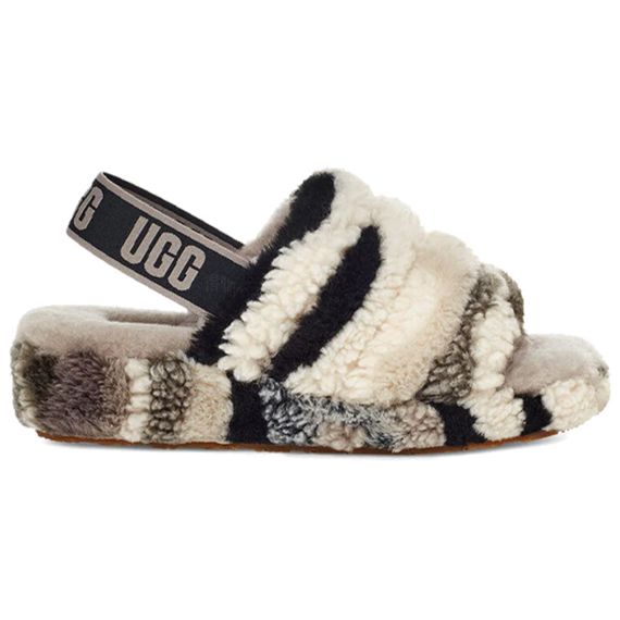 Ugg Fluff Yeah 'Black Grey'