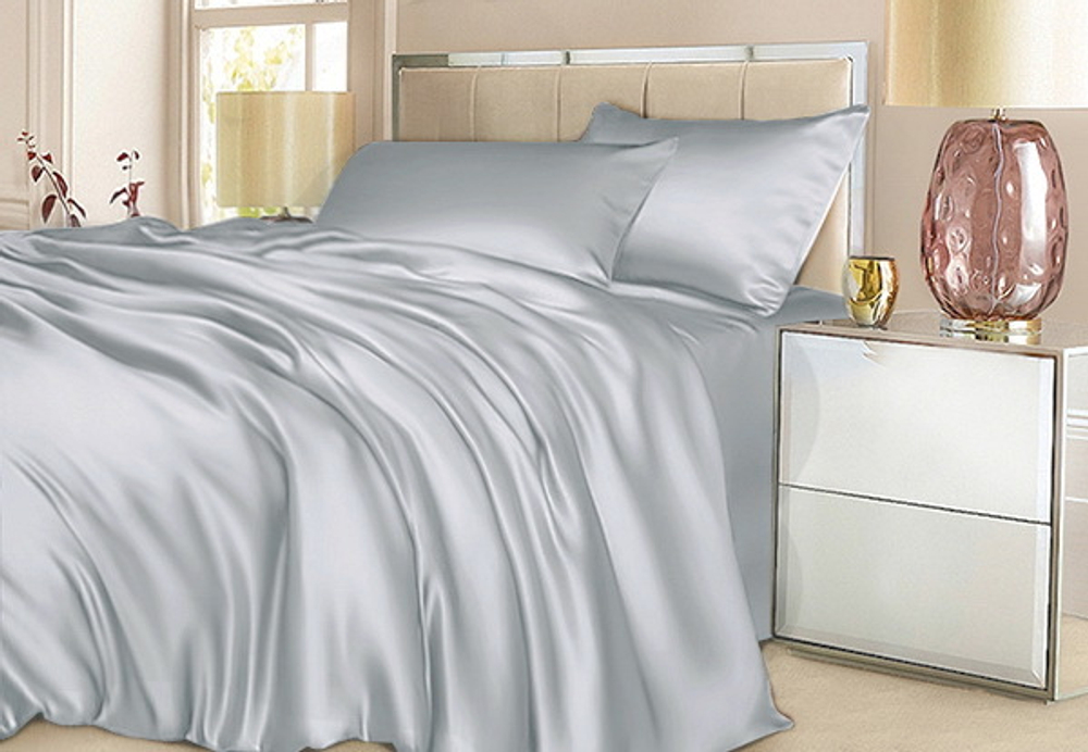 Постельное белье 2 спальное евро Luxe Dream Кристал