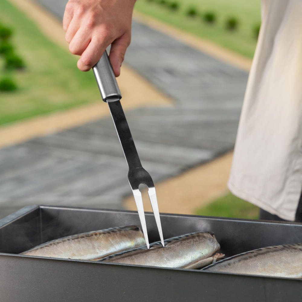 Набор приборов для барбекю, 5 шт, в алюминиевом кейсе, Camping Palisad