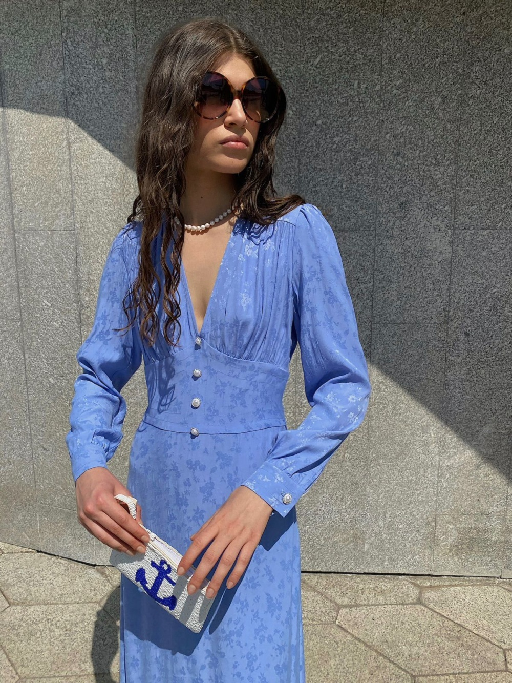 Платье «Ольга», голубой